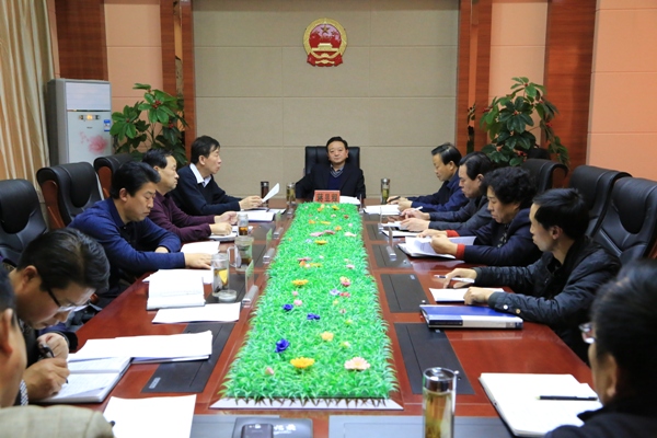 市院党组扩大会,图中:市院检察长党组书记蒋昱程.JPG